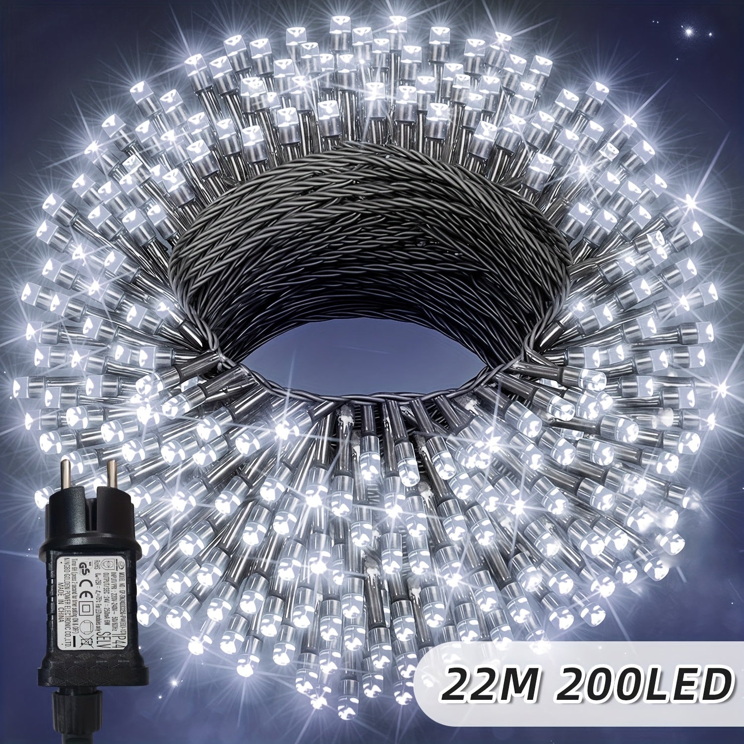 Vianočné svetielka – vonkajšie