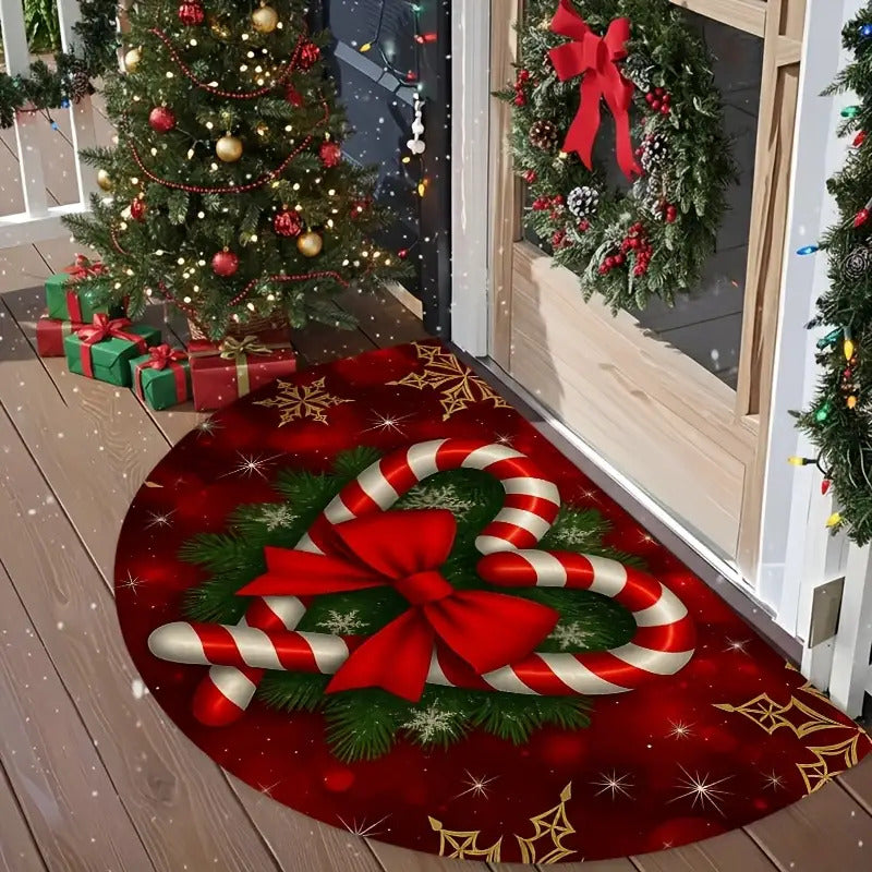 Vianočný rohožka – červená