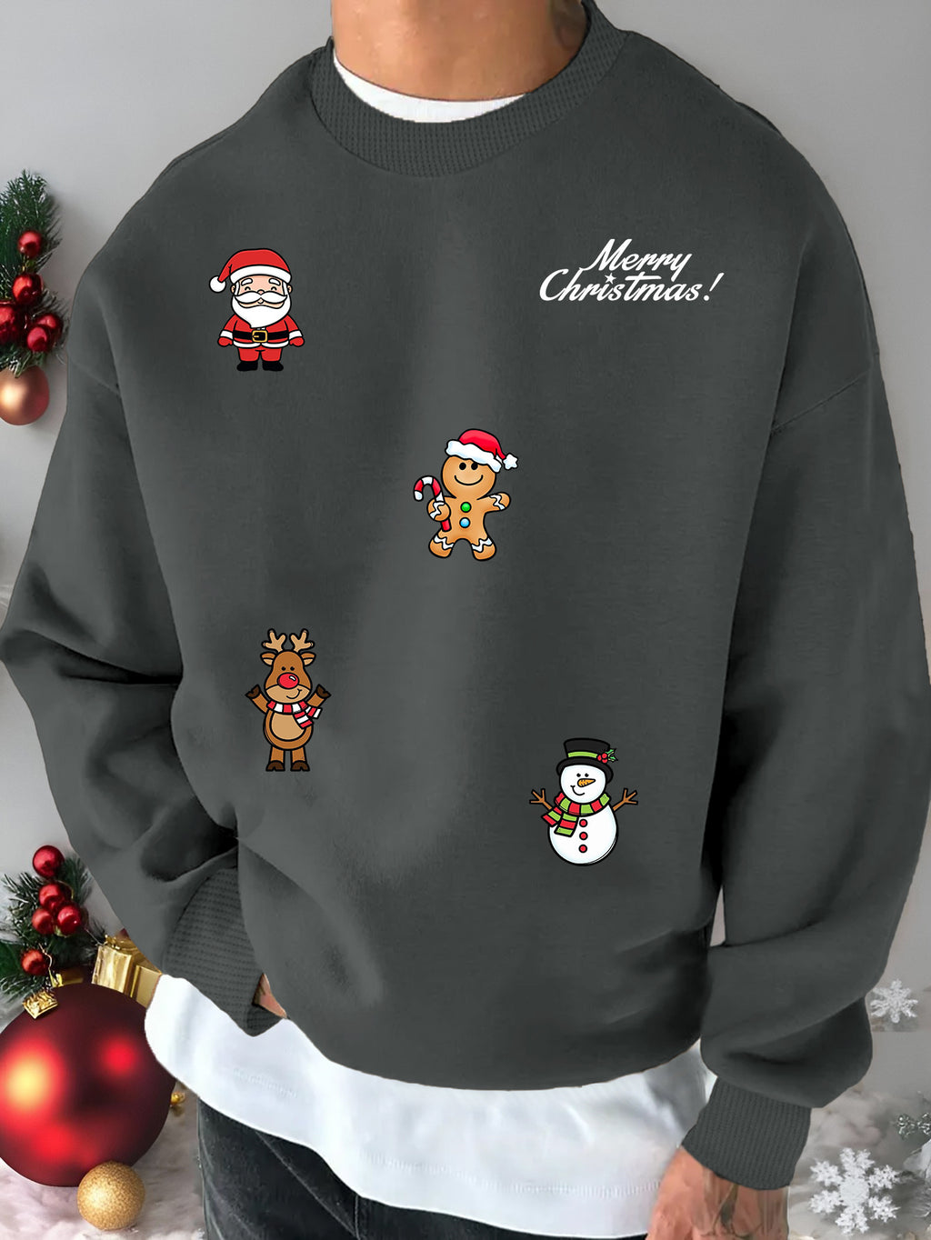 Pánska vianočná mikina – Santa