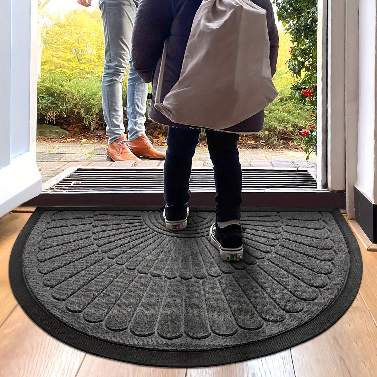 Rohožka – polkruhová