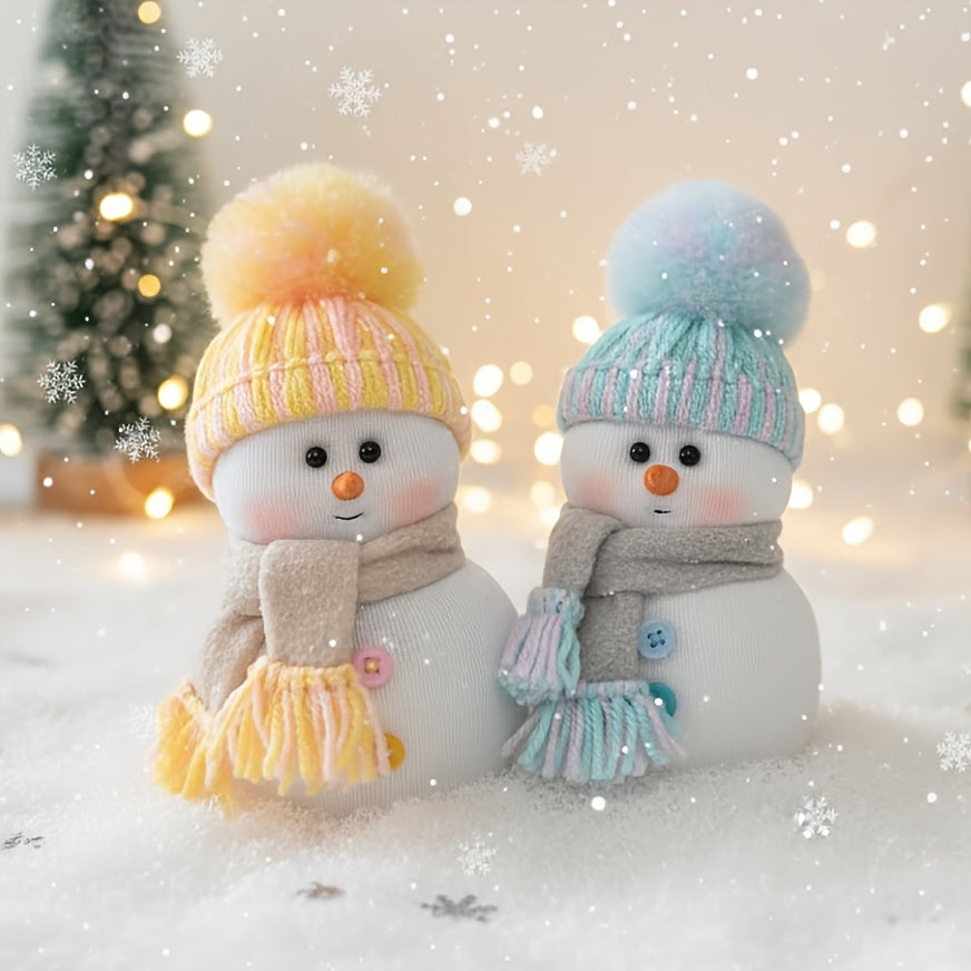 Vianočné postavičky – snehuliak