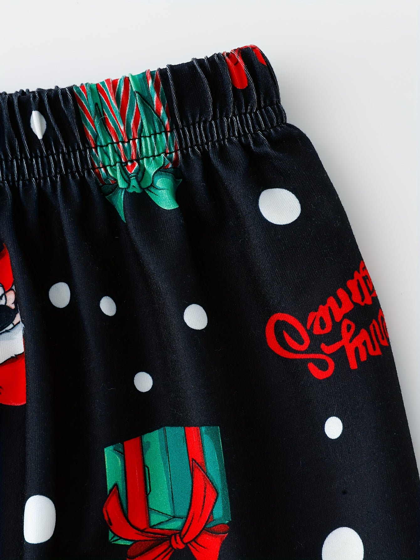 Vianočné pyžamo pre súrodencov – zmiešané farby