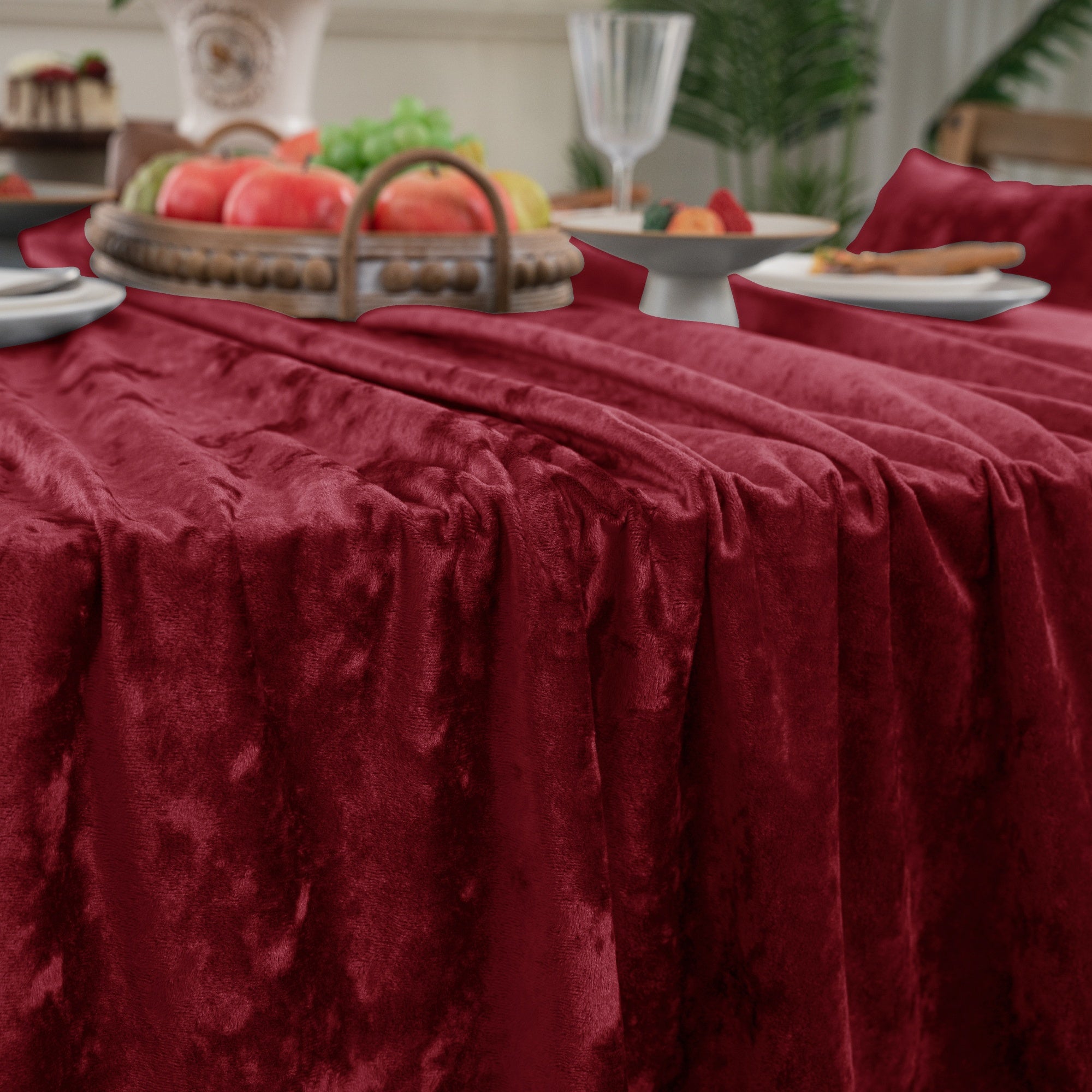 Obrus – jednofarebný