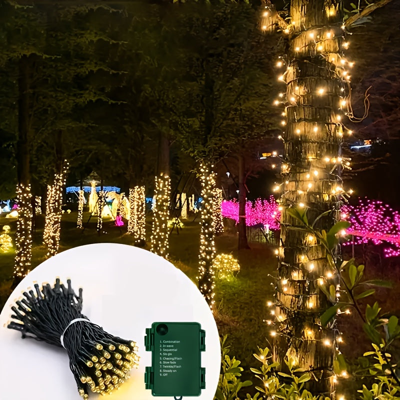 LED svetielka – olivovo zelené