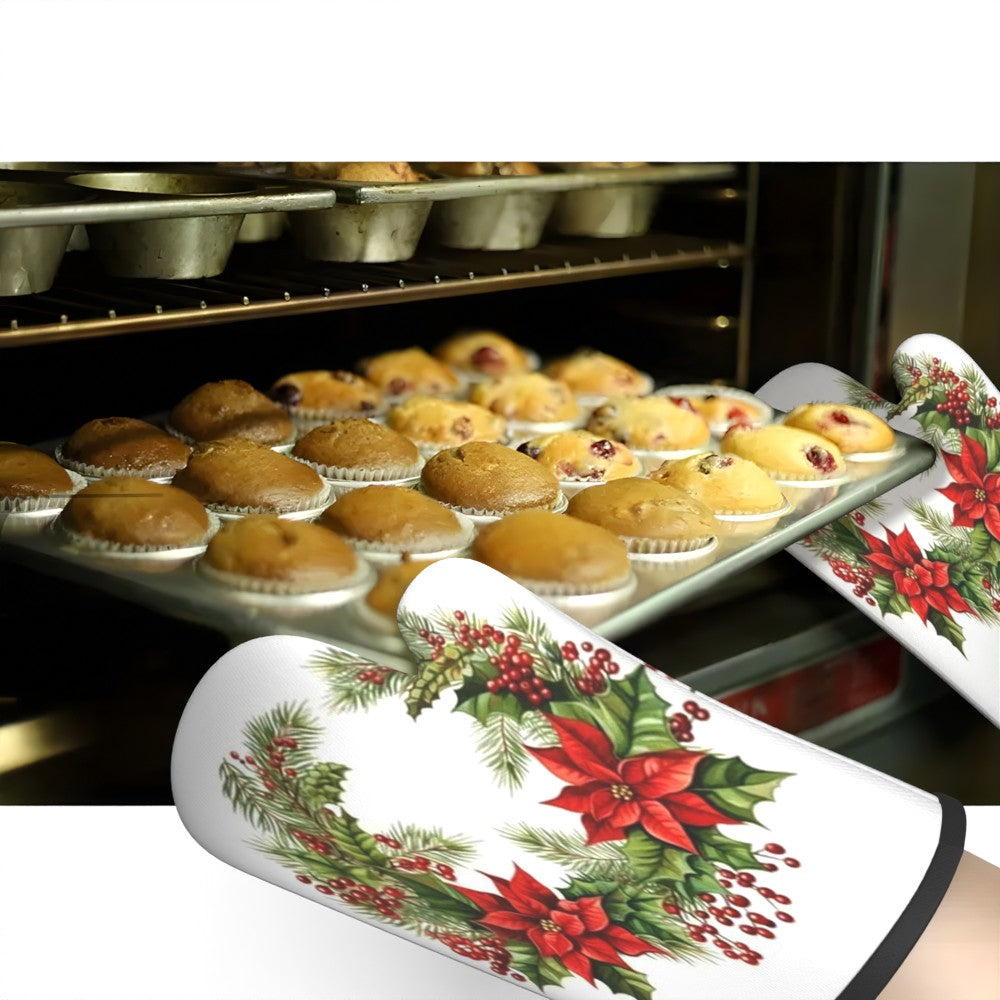 Rukavice do rúry – Vianočné