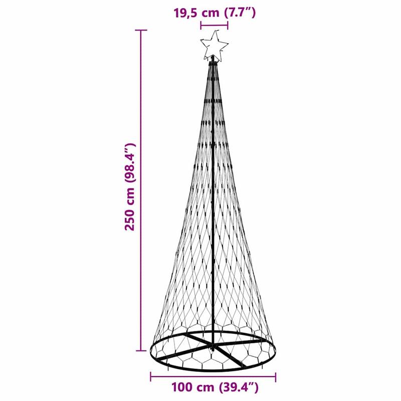 Vianočný stromček – teplá biela