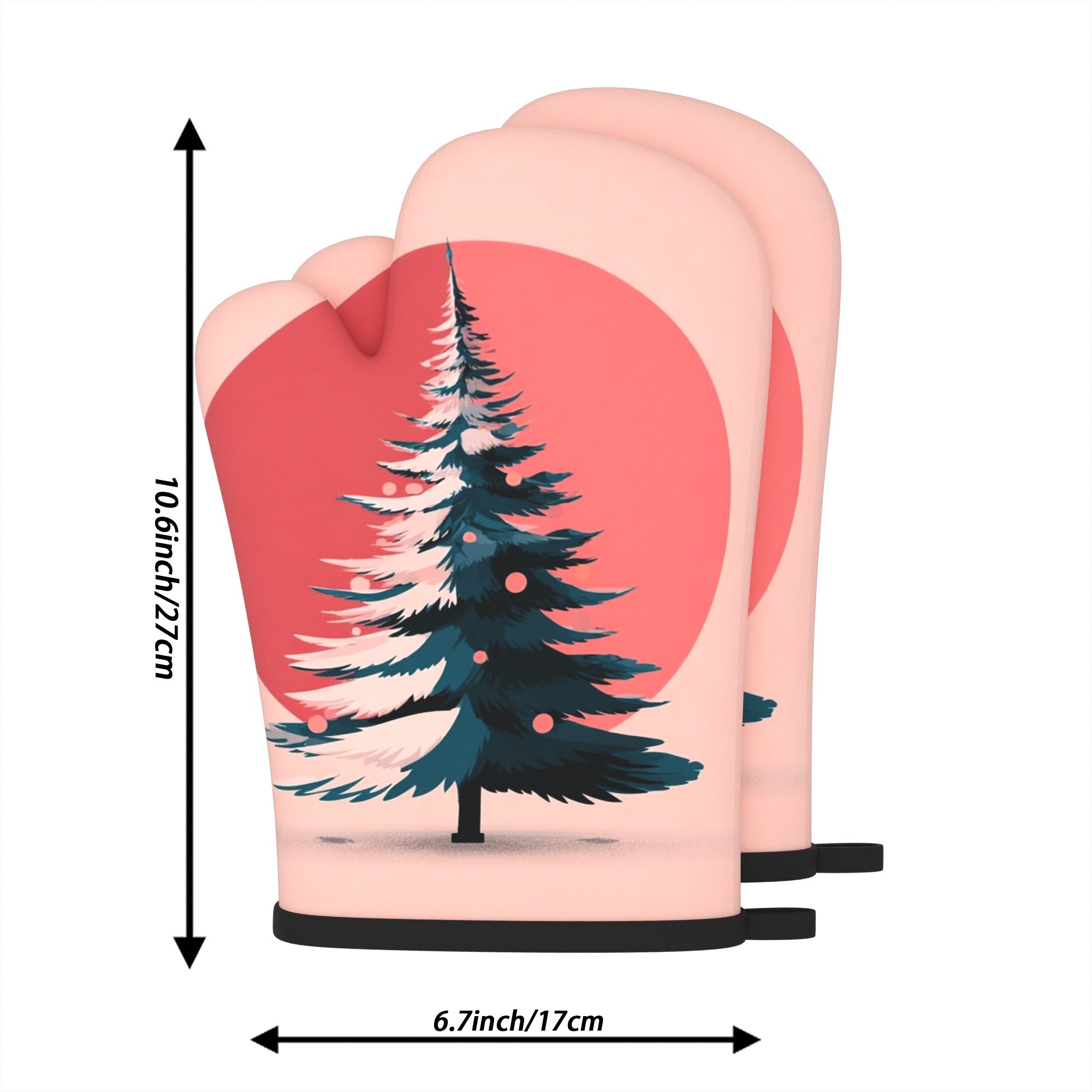 Rukavice do rúry – Vianočné
