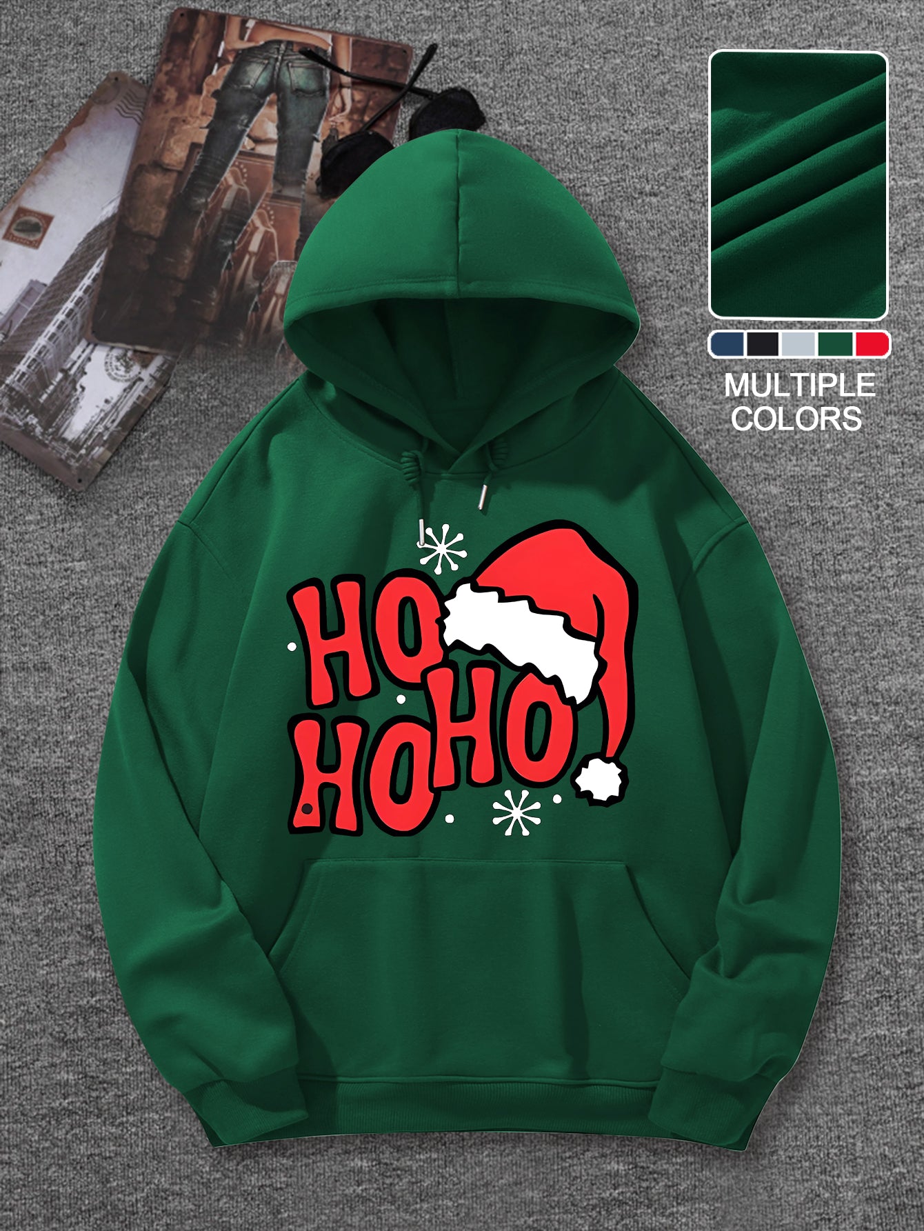 Mikina s kapucňou – Vianočné motívy