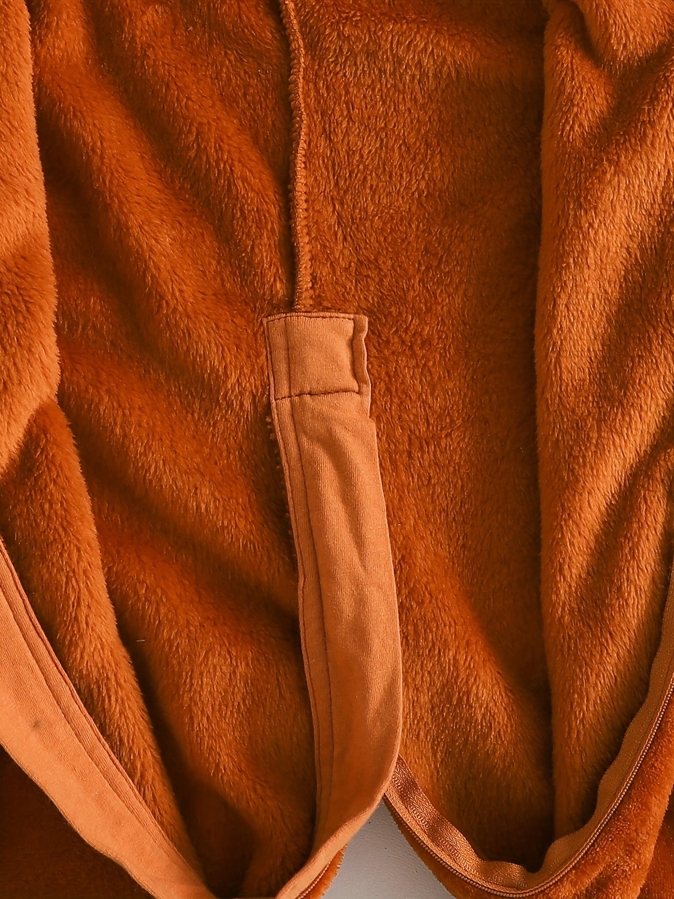 Detský overal s kapucňou – svetlohnedý