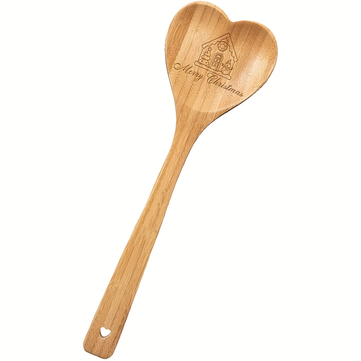 Bambusová lyžica – srdiečková
