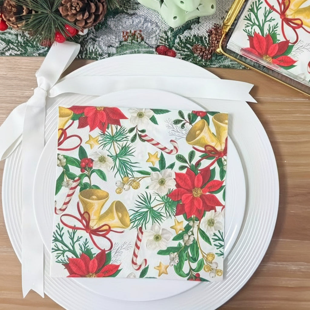 Vianočné servítky – Santa Claus