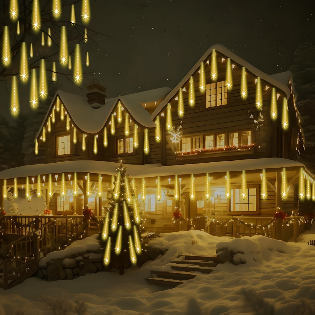 Vianočné svetielka – 192 LED