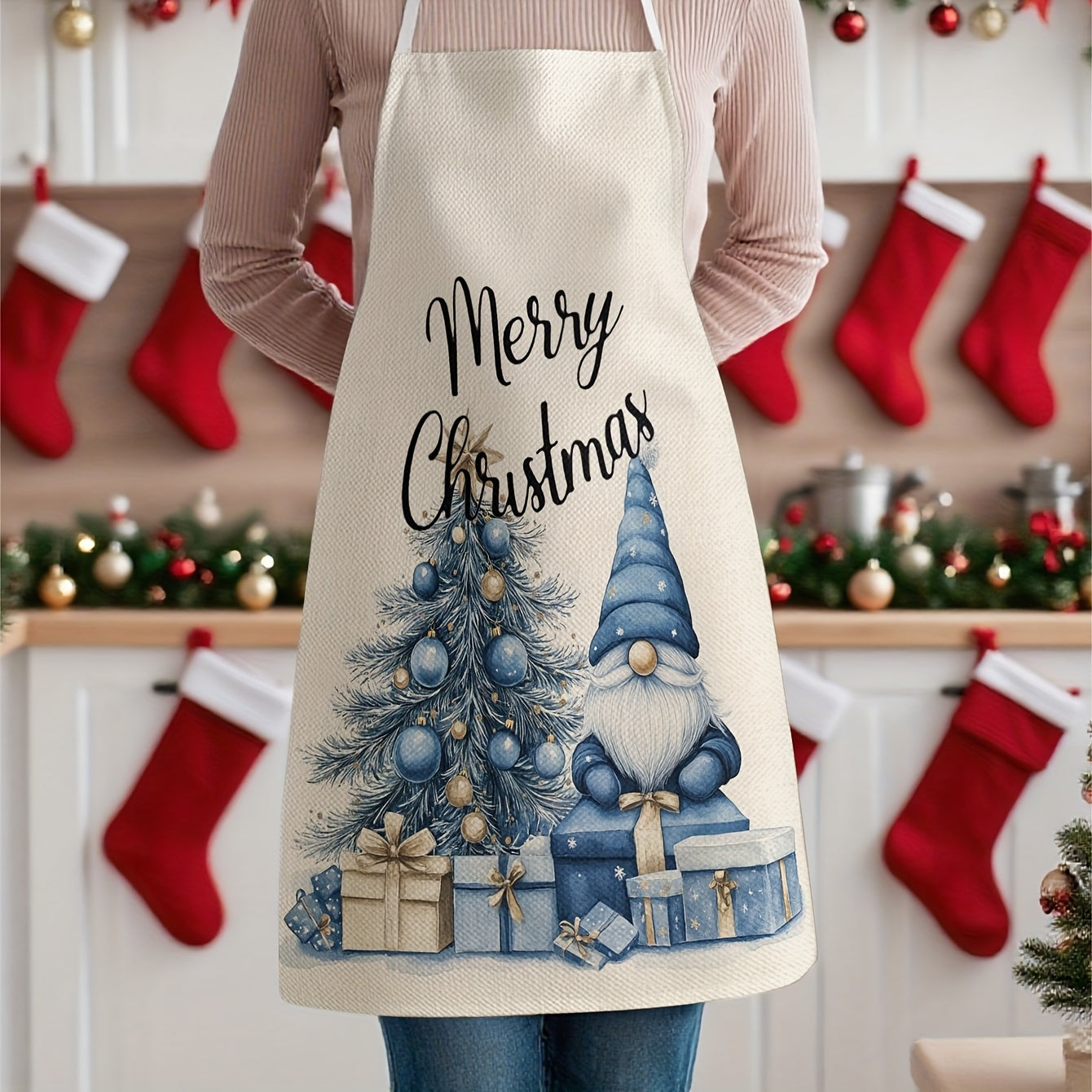 Zástera – vianočná s elfom