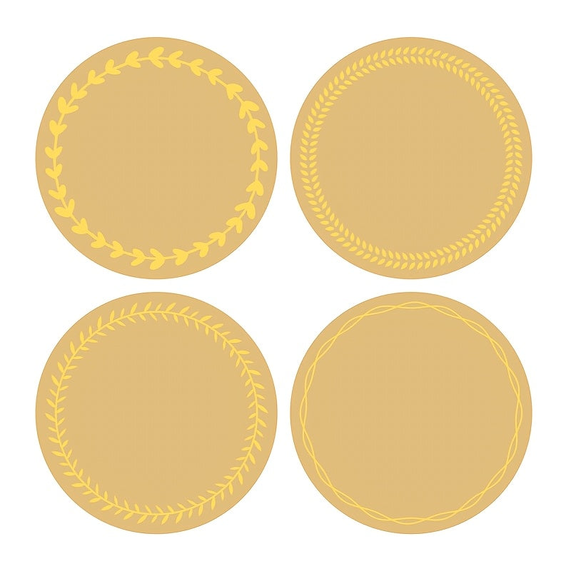 Samolepky – kraft papier