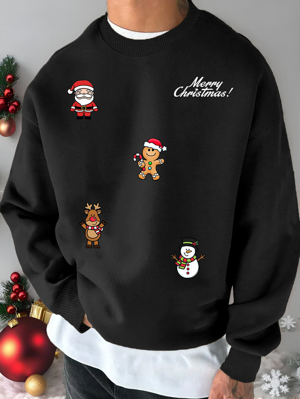 Pánska vianočná mikina – Santa