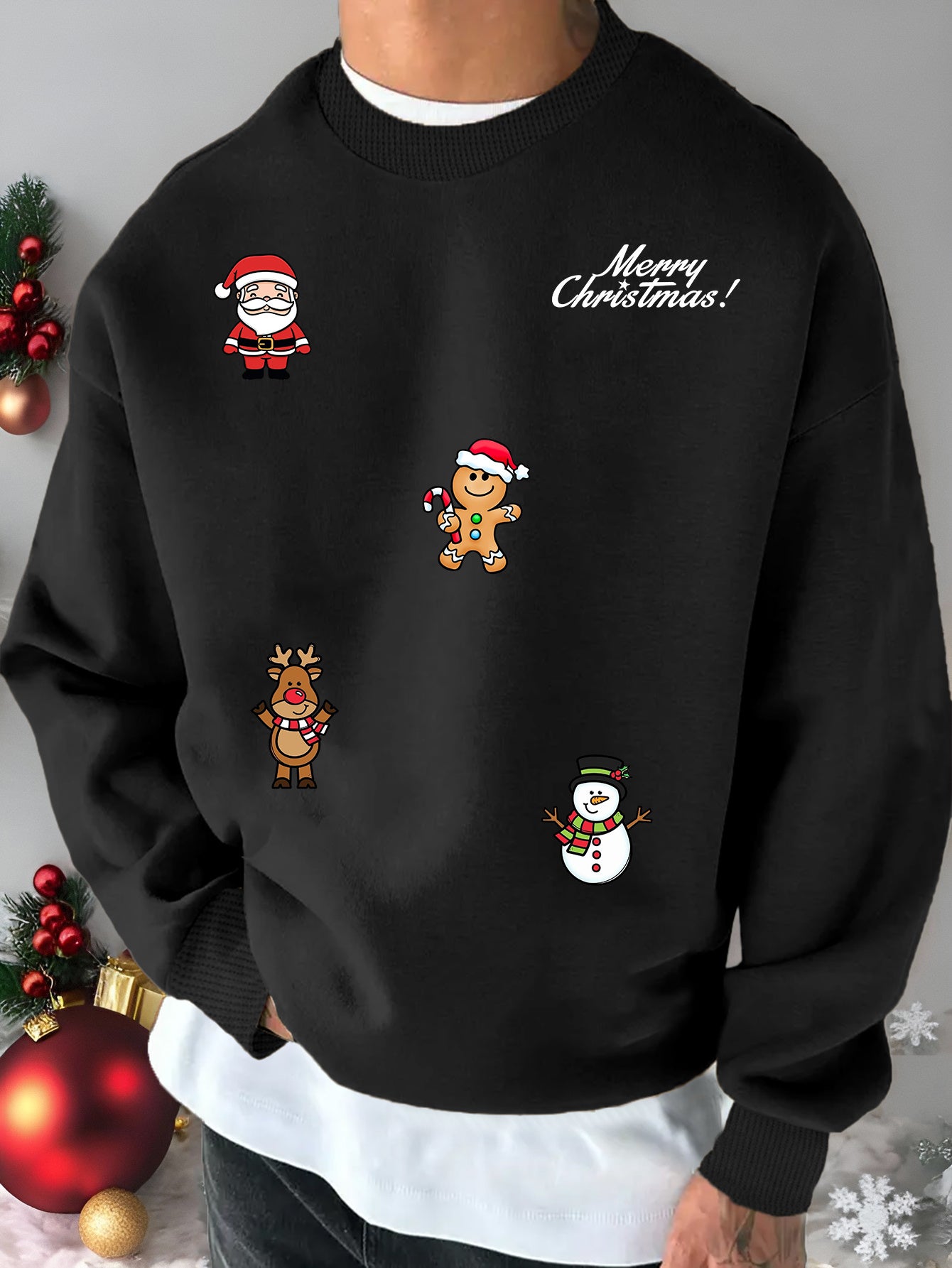 Pánska vianočná mikina – Santa