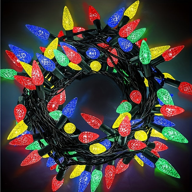 Vianočné svetielka – solárne