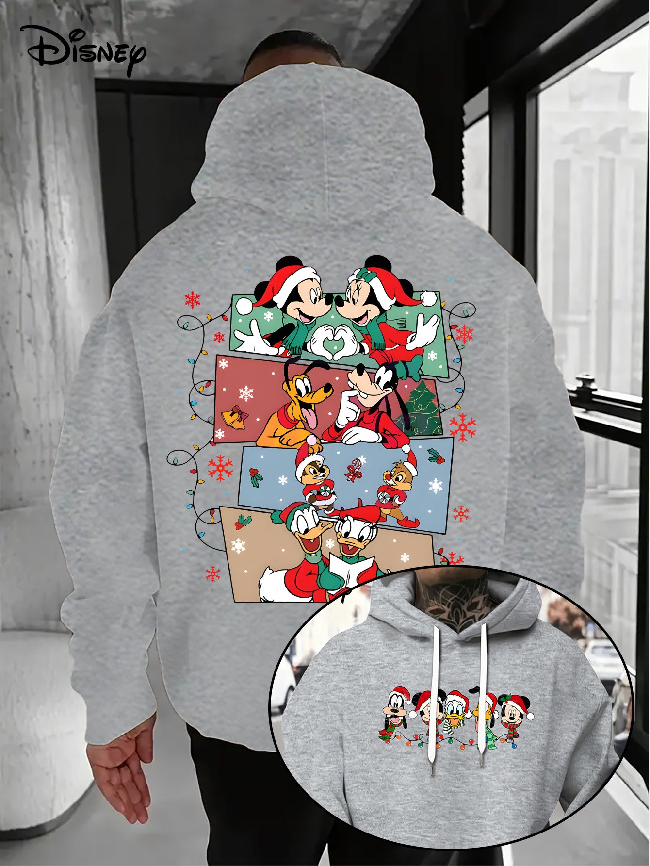 Mikina s kapucňou – Mickey a Minnie