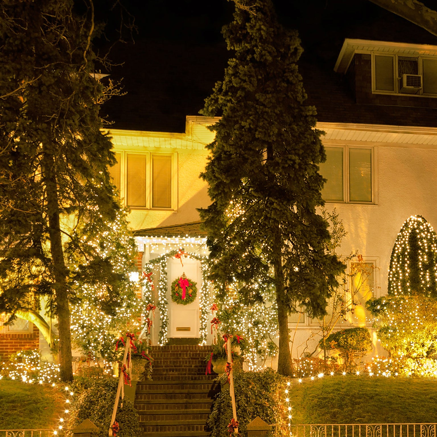 Vianočné svetielka – teplá biela