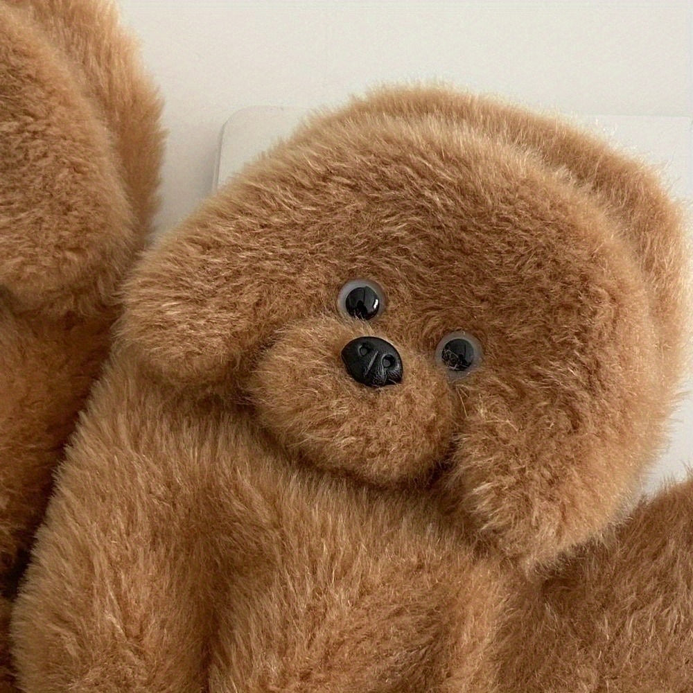 Rukavice pre psov – biele a hnedé