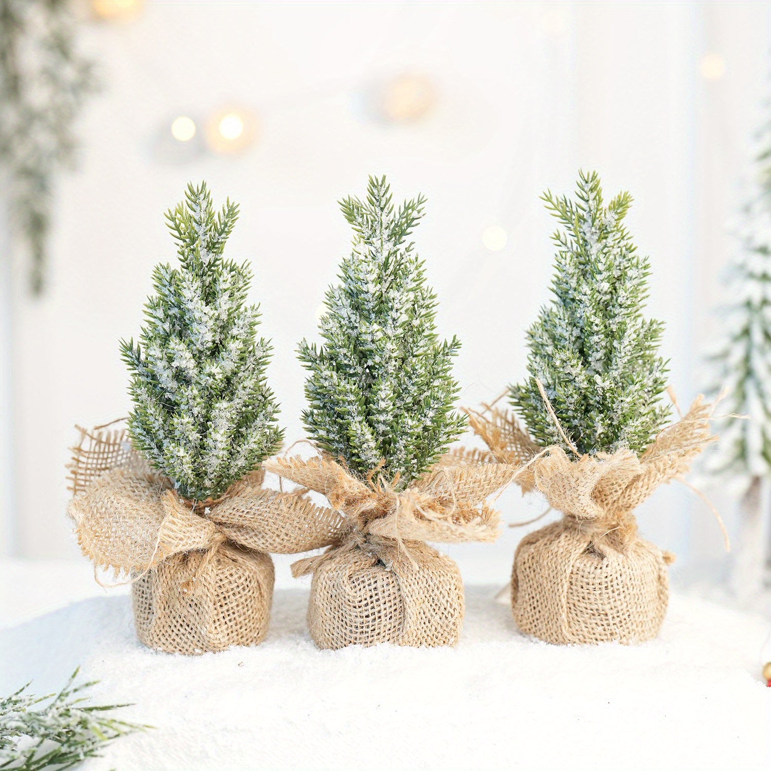 Umelé Vianočné Stromčeky – Mini 6ks