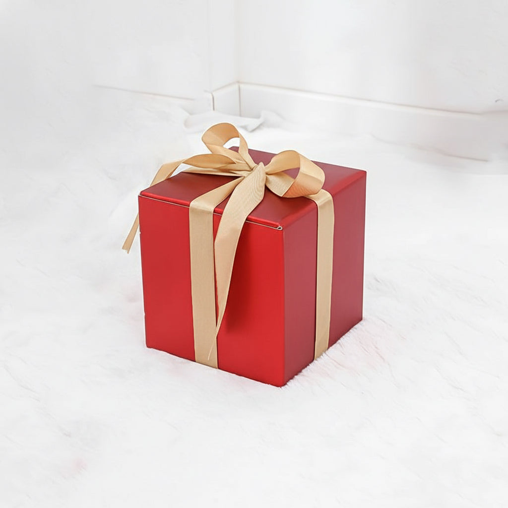 Darčeková krabička – červená a svetložltá