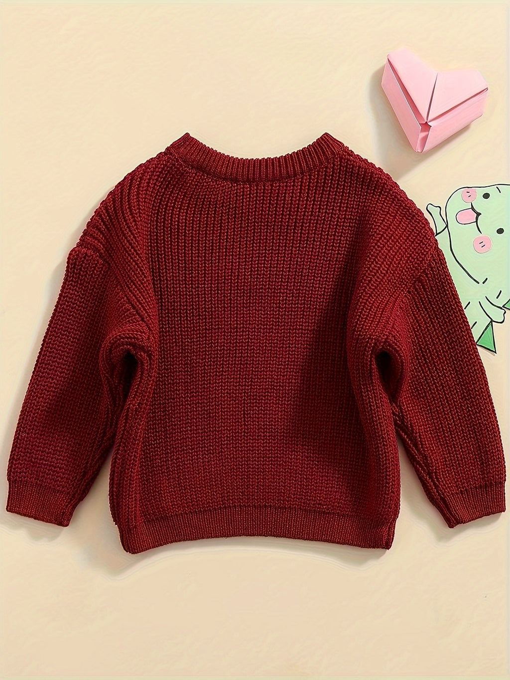 Detský sveter – farebný blok