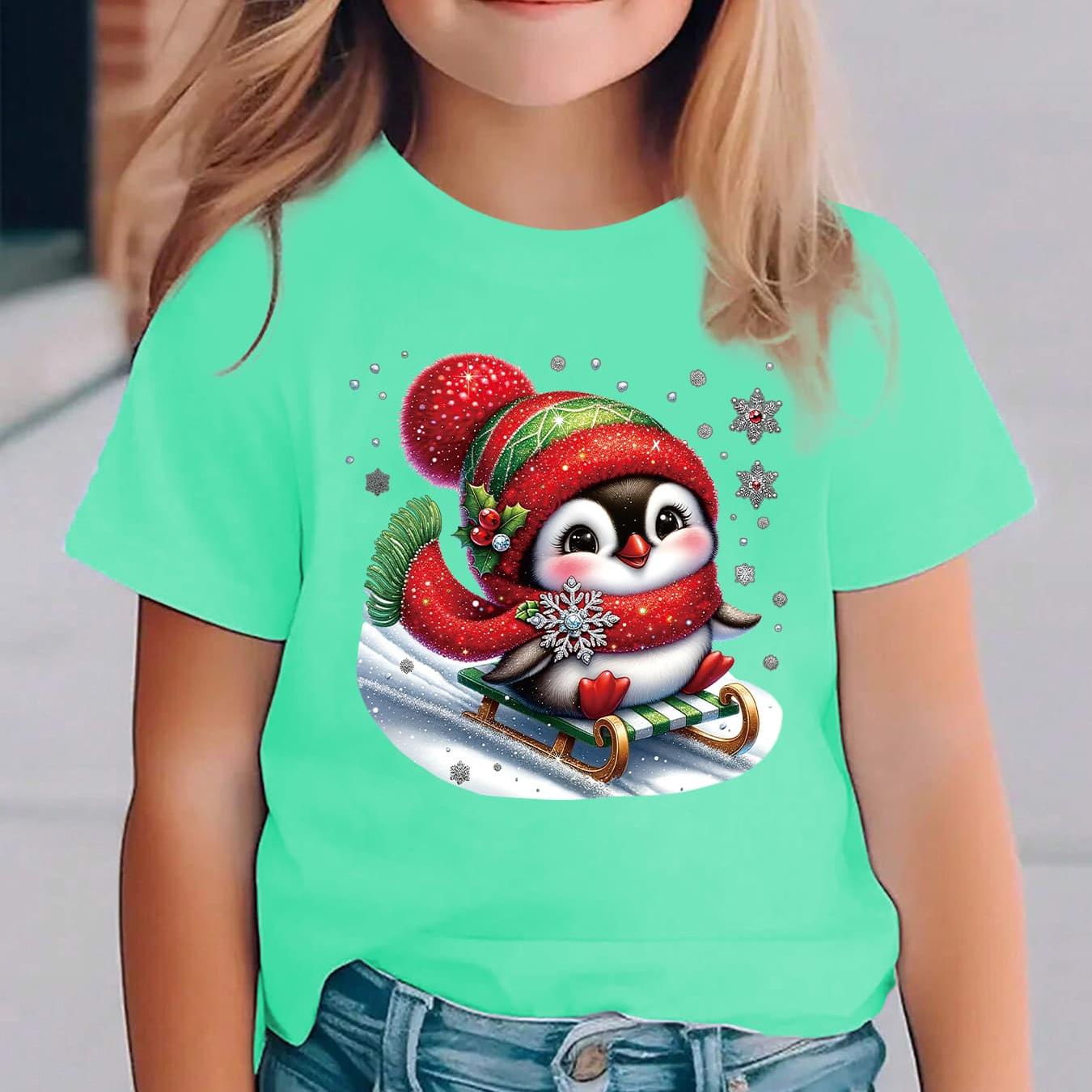 Tričko s potlačou tučniaka