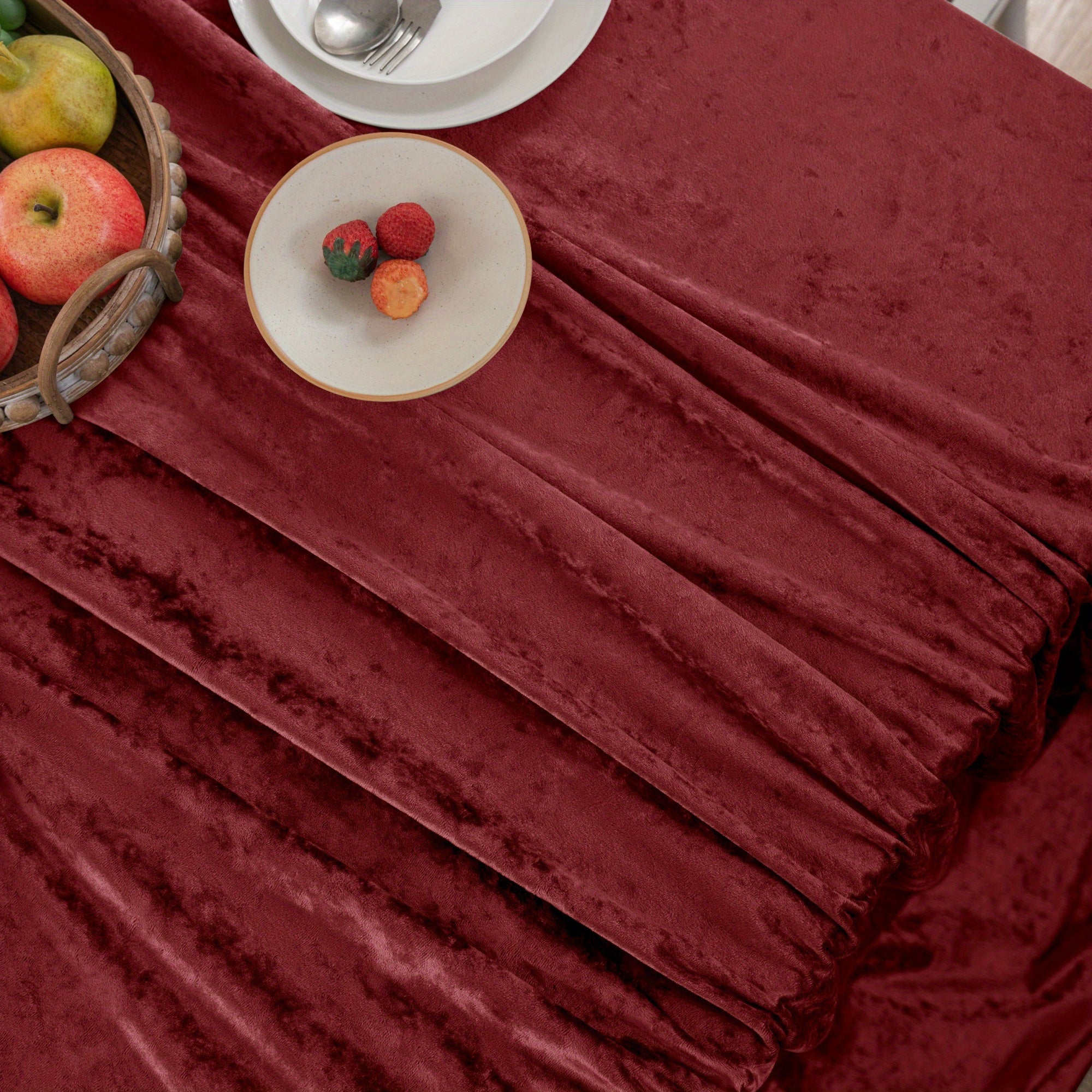 Obrus – jednofarebný