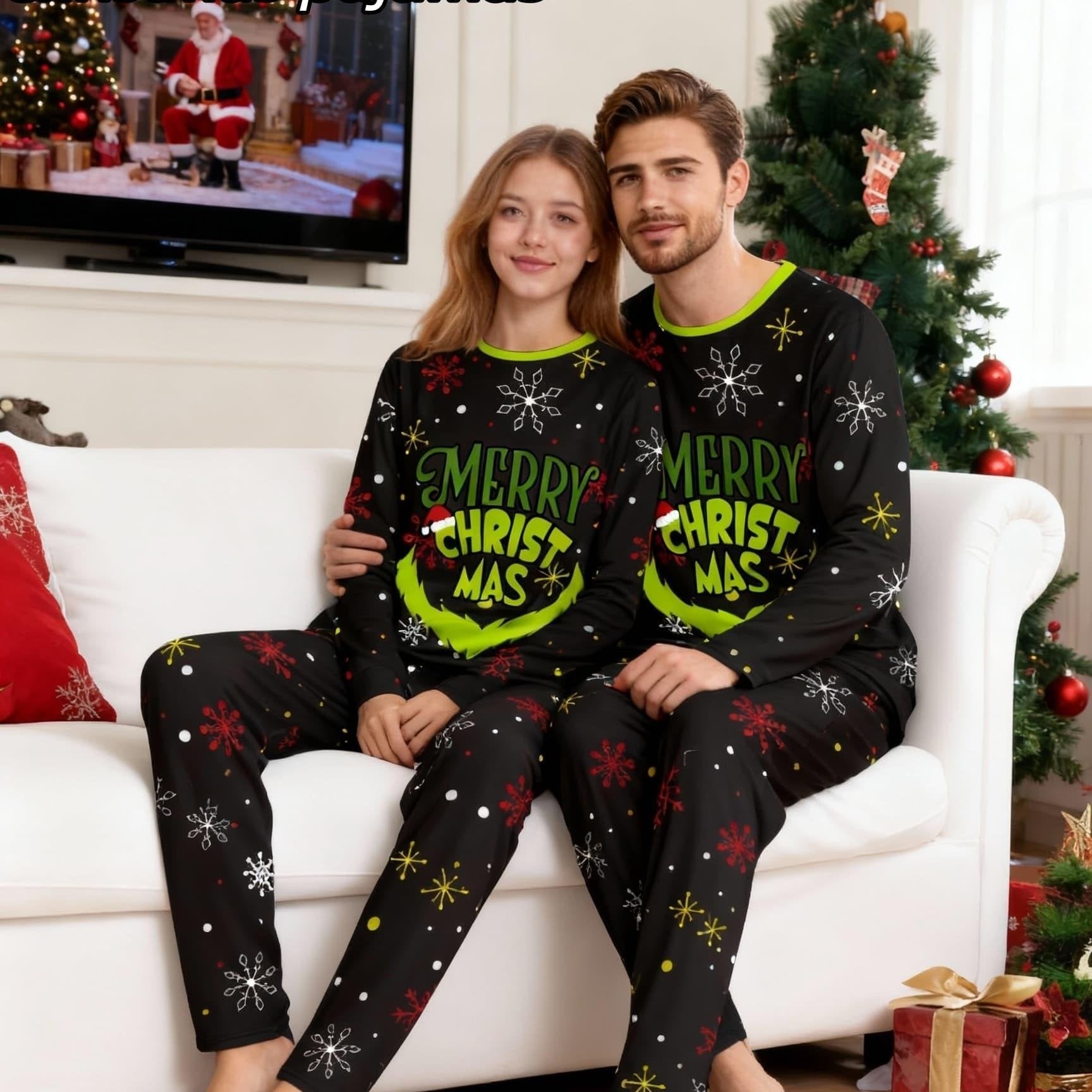 Vianočné pyžamá – unisex