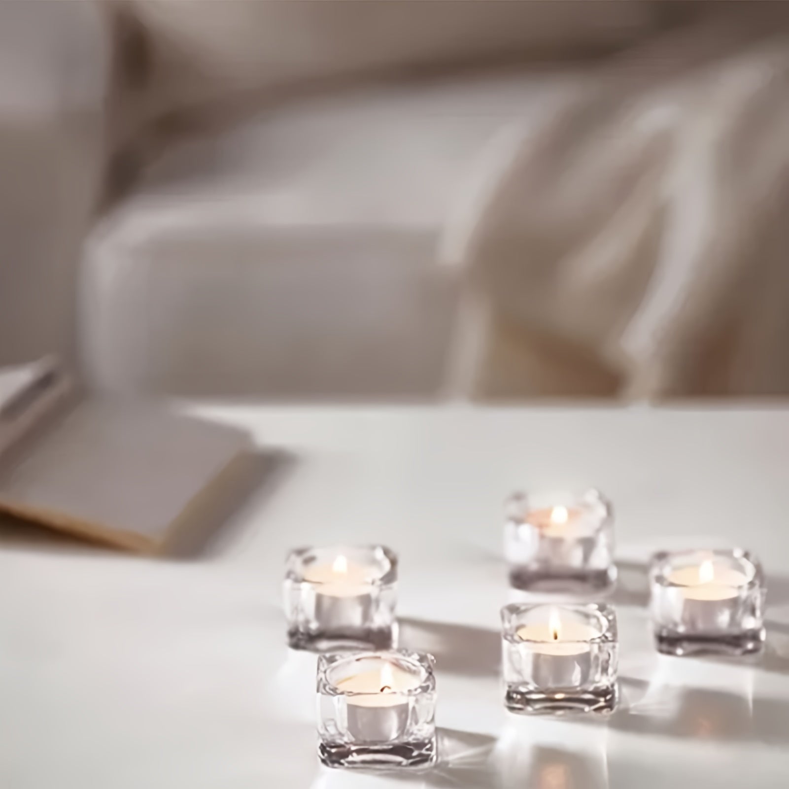 Sviečky – biele bez vône