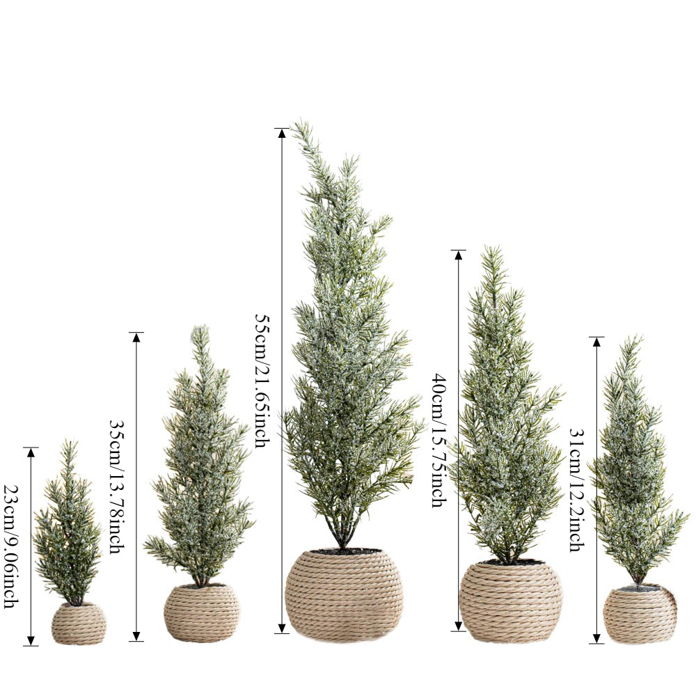 Mini umelý cédrový stromček