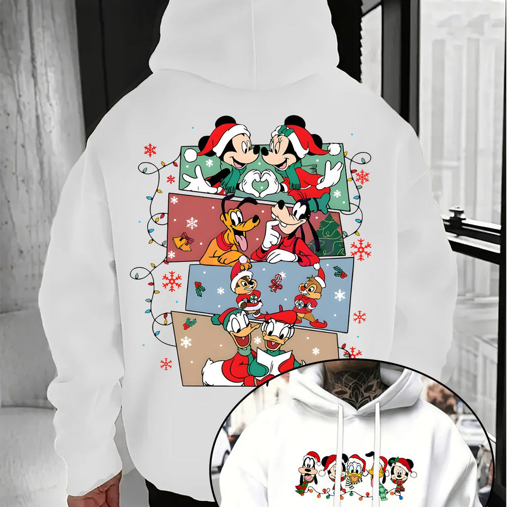 Mikina s kapucňou – Mickey a Minnie