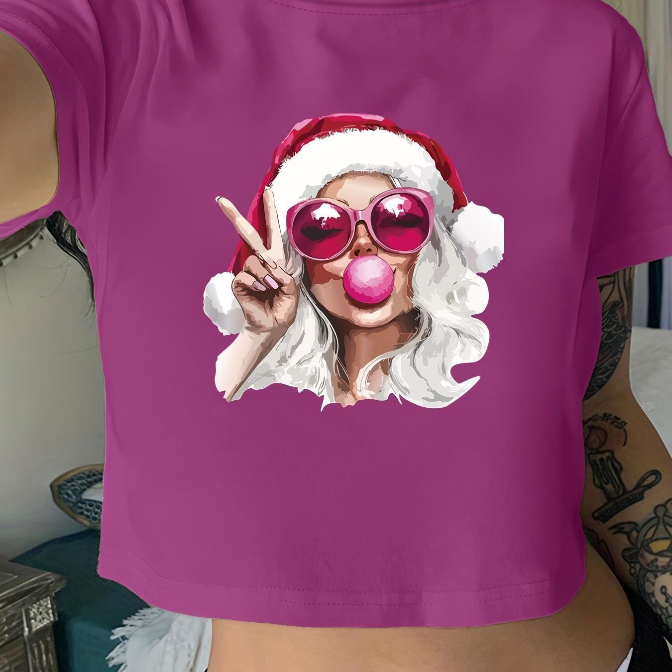 Dámske vianočné tričko