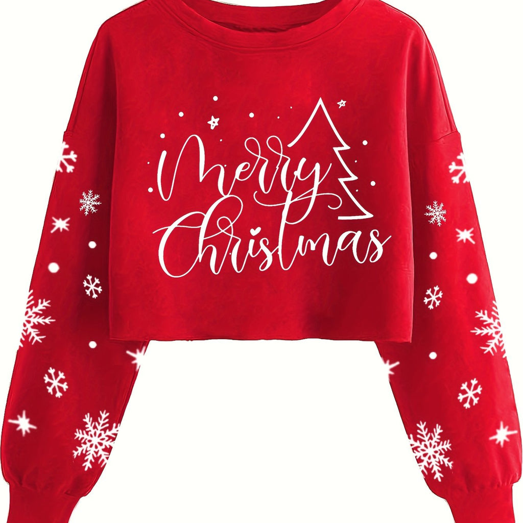 Vianočný sveter – červený