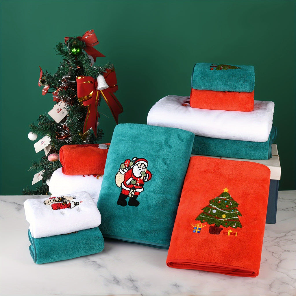 Vianočné uteráky – 3ks rôzne farby