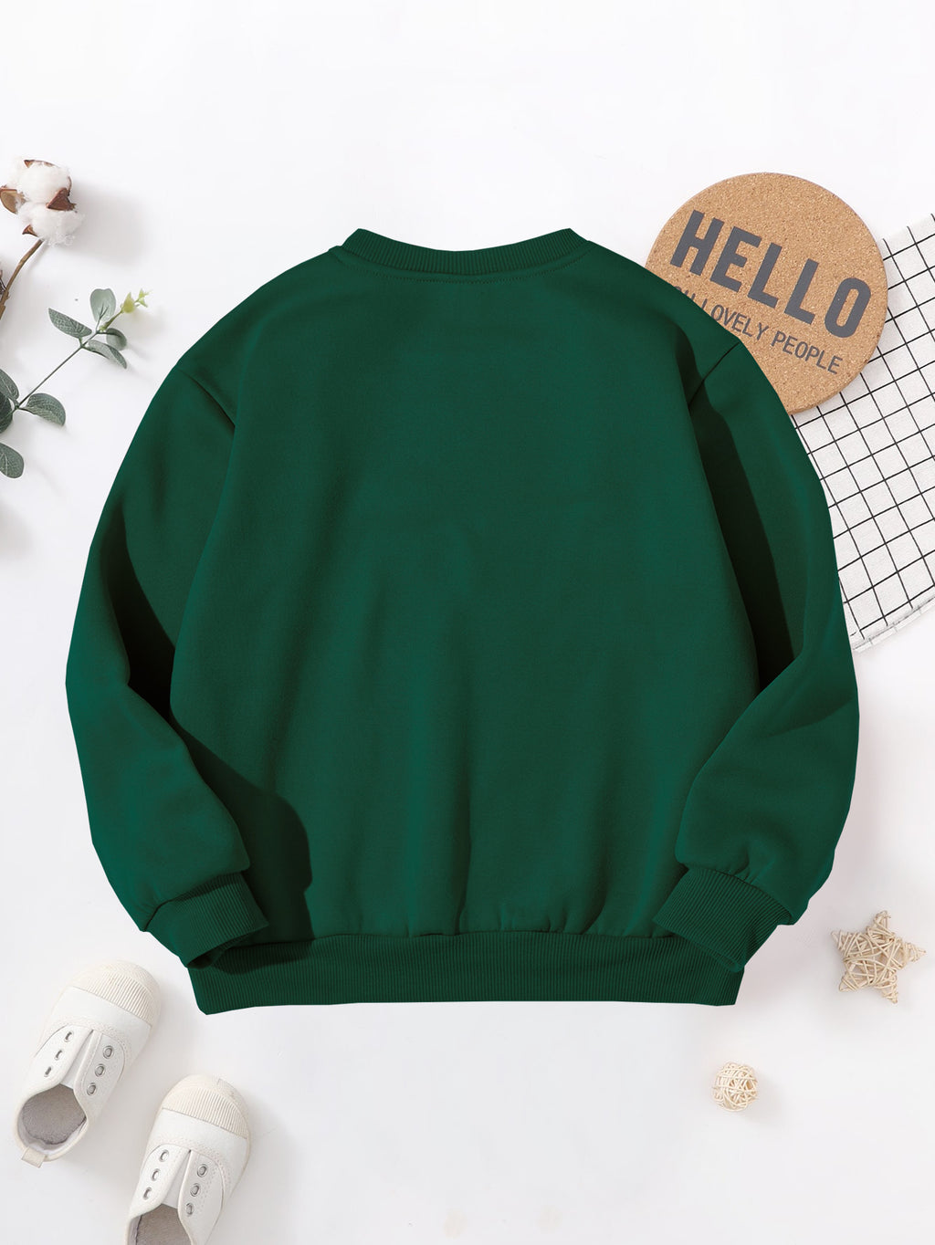 Mikina s dlhým rukávom – čierna