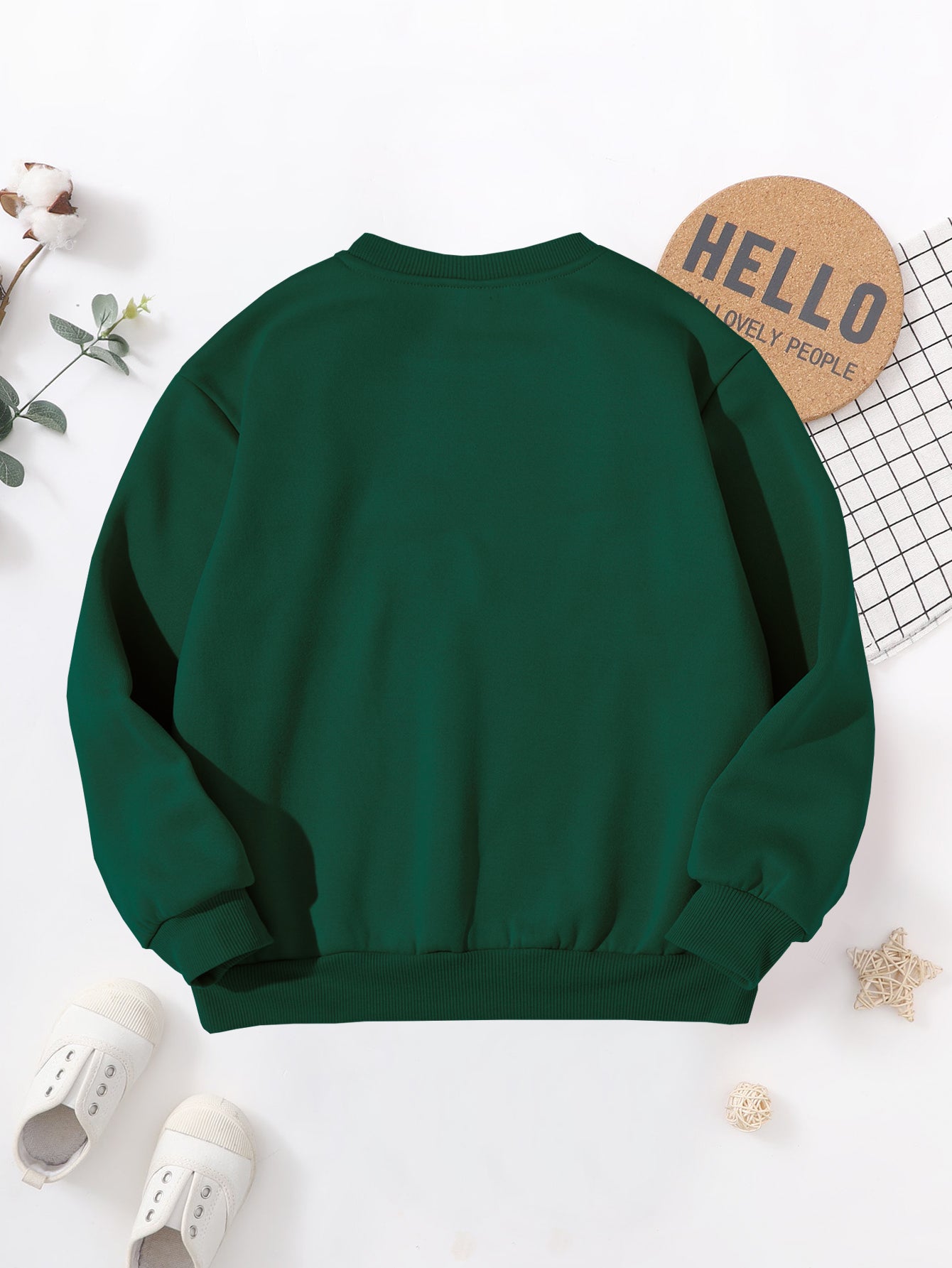 Mikina s dlhým rukávom – čierna