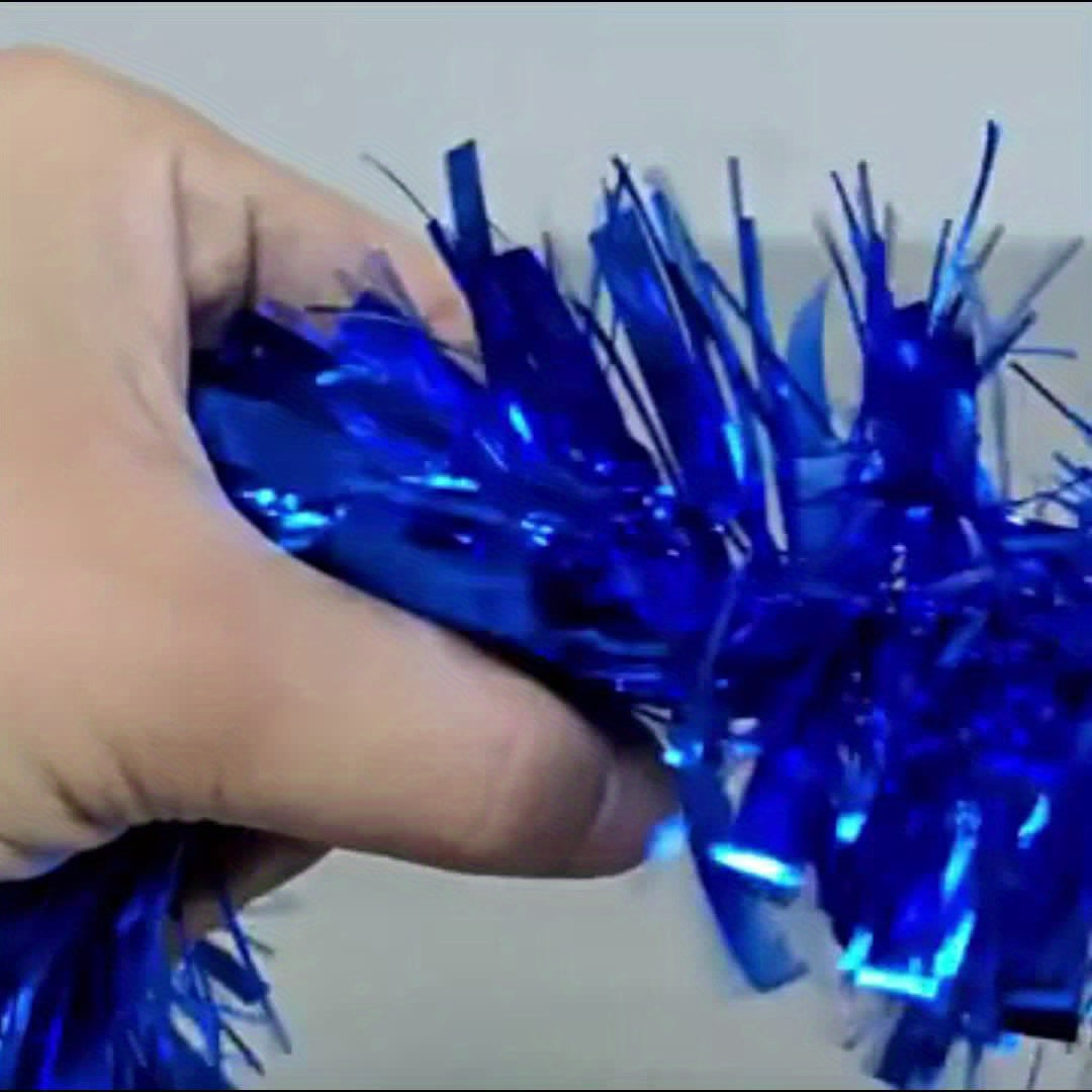 Vianočné girlandy – modré