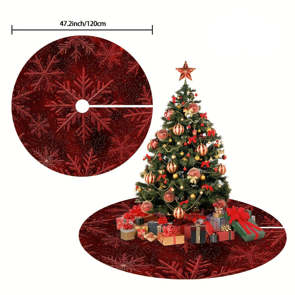 Vianočný stromček – červený a burgundský