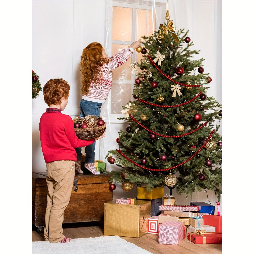 Vianočný girland – červený