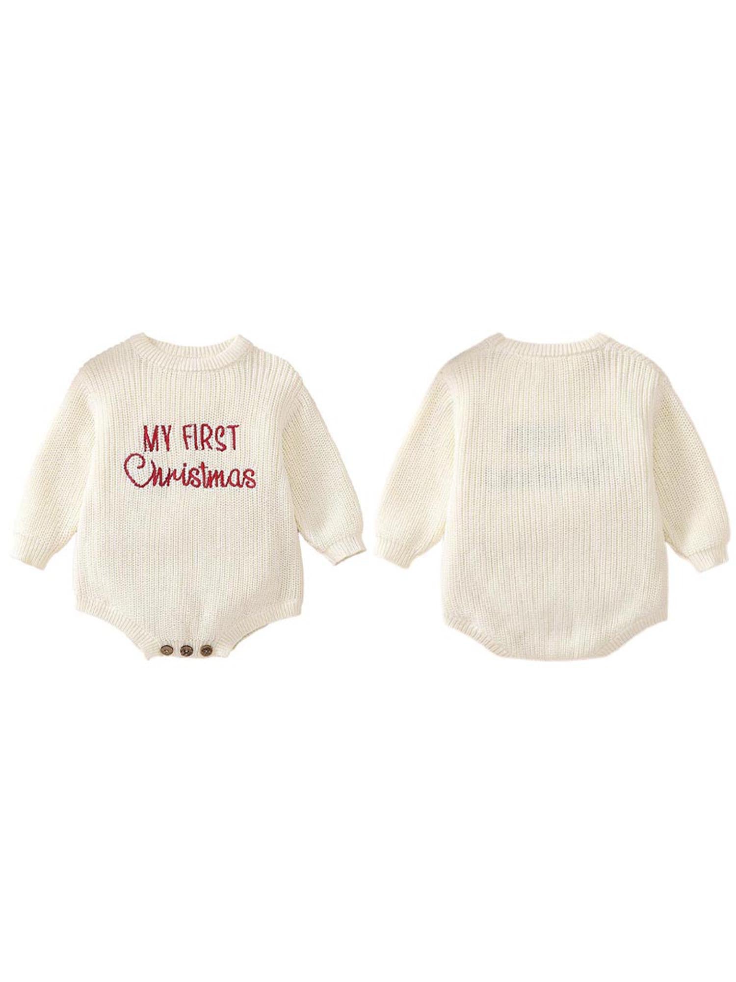 Detský vianočný overal – biely