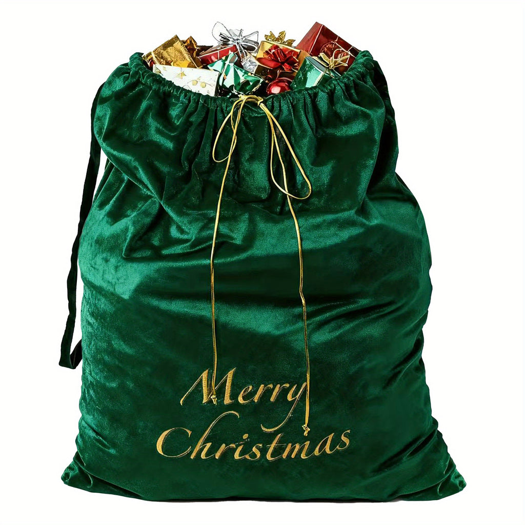 Vianočný darčekový vak – červený