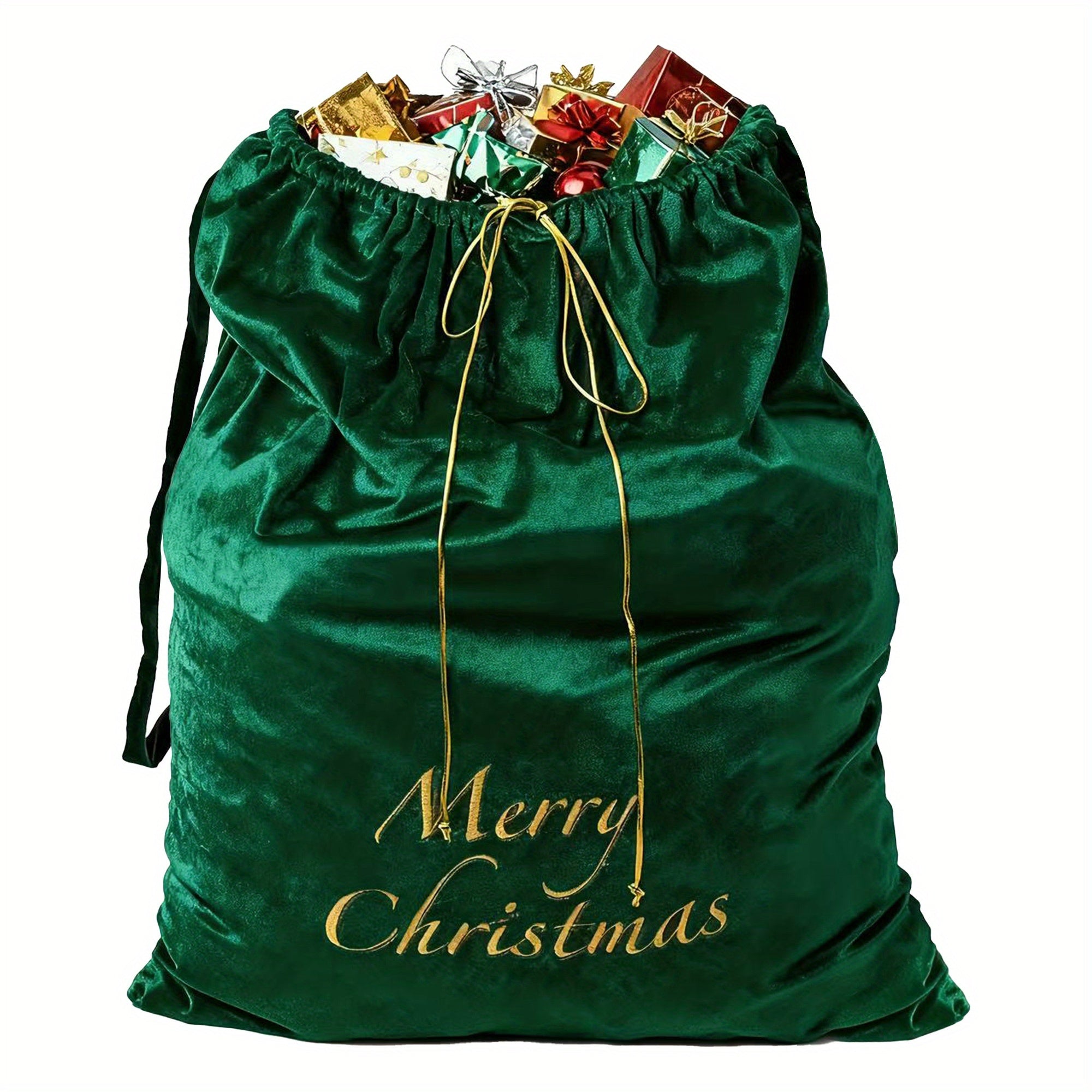 Vianočný darčekový vak – červený