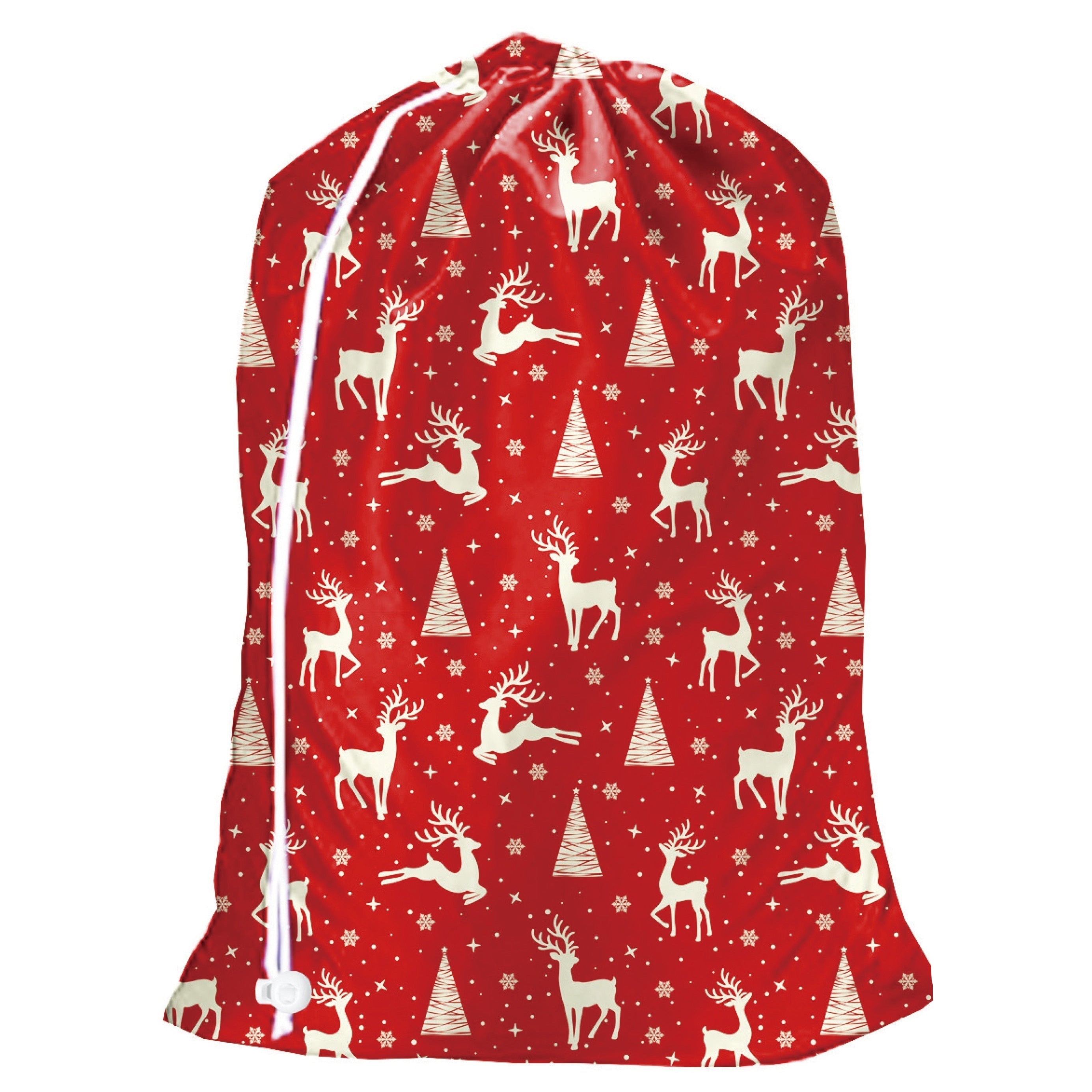 Vianočný darčekový vak – tmavozelený