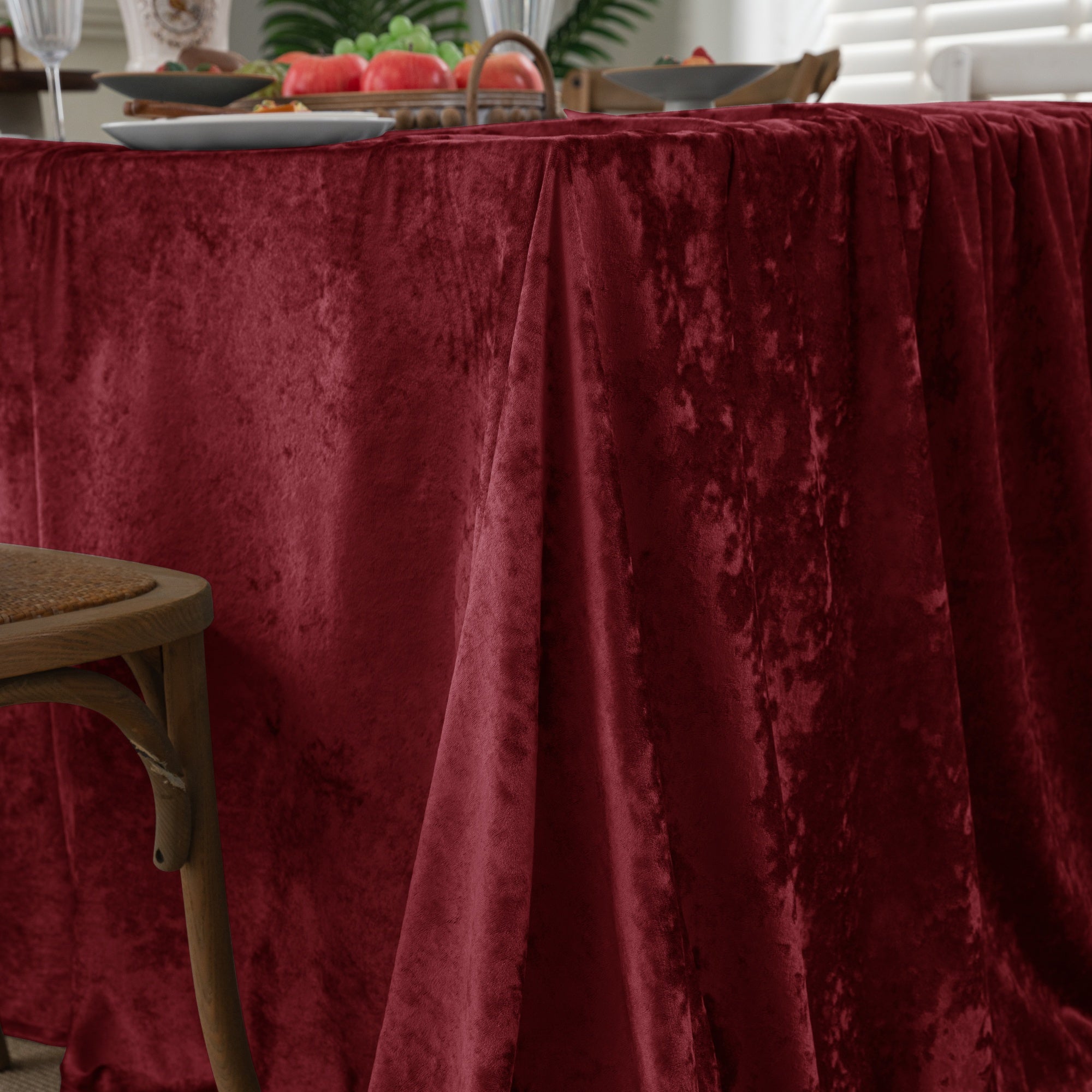 Obrus – jednofarebný