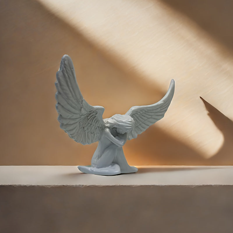 Socha anjelika s krídlami