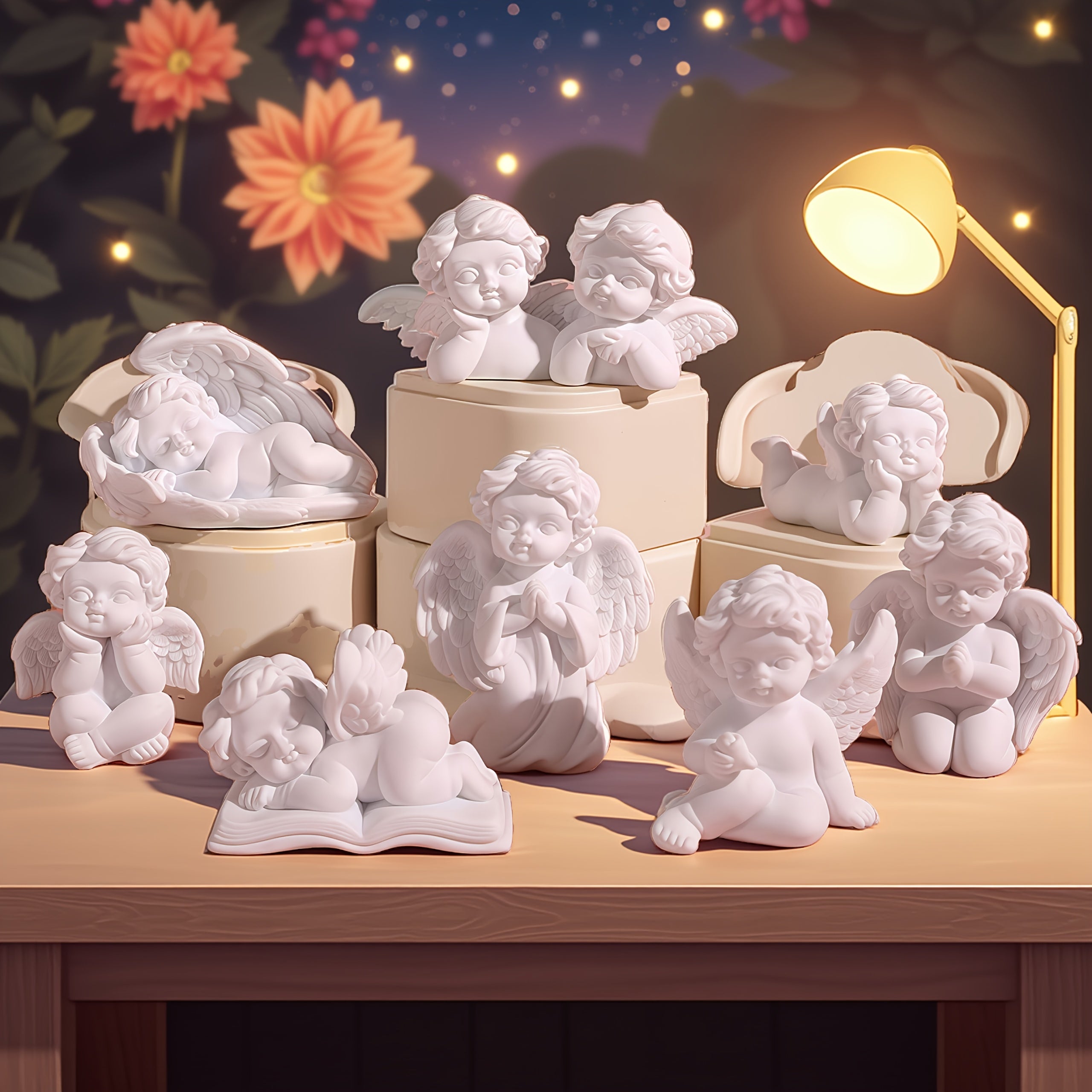 Súprava anjelikov – 8ks