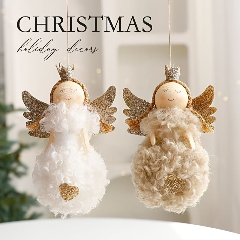 Vianočný anjel – biela