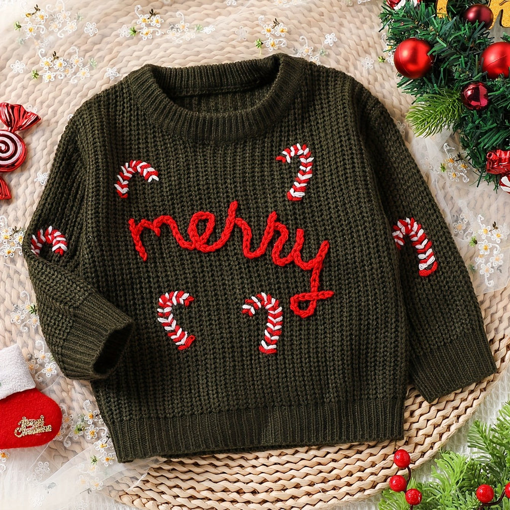 Detský sveter – farebný blok